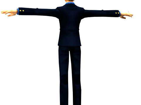Sanji One Piece 3D Model