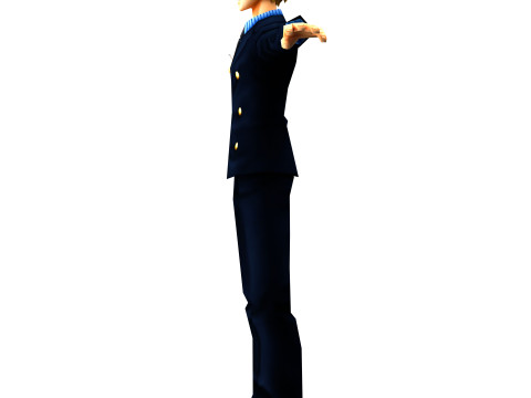 Sanji One Piece 3D 模型