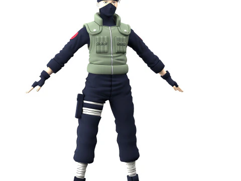 Kakashi Hatake 3D Model