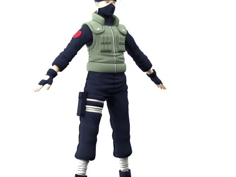 Kakashi Hatake 3D Model