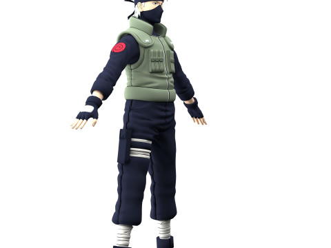 Kakashi Hatake Modelo 3D