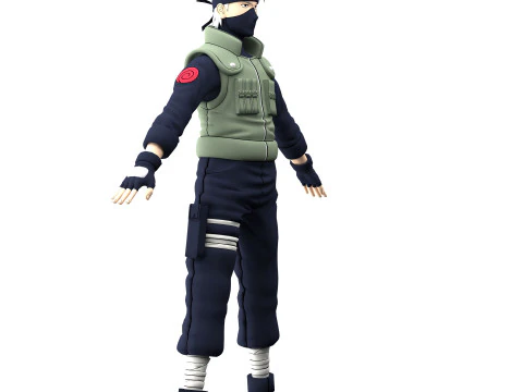 Kakashi Hatake 3D Model