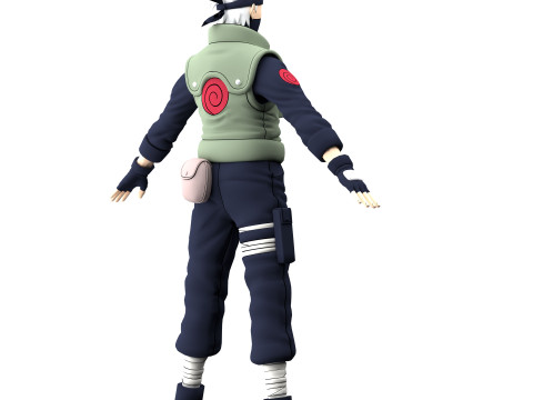 Kakashi Hatake Modelo 3D