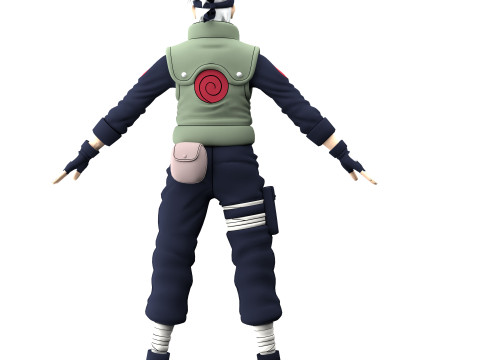 Kakashi Hatake Modelo 3D