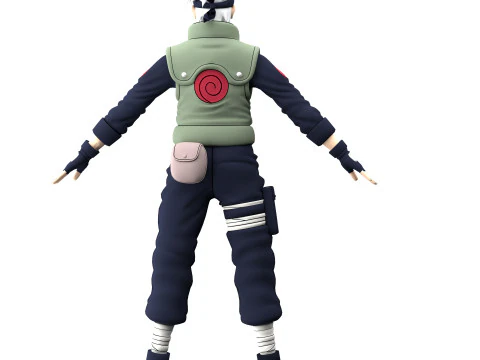 Kakashi Hatake 3D Model