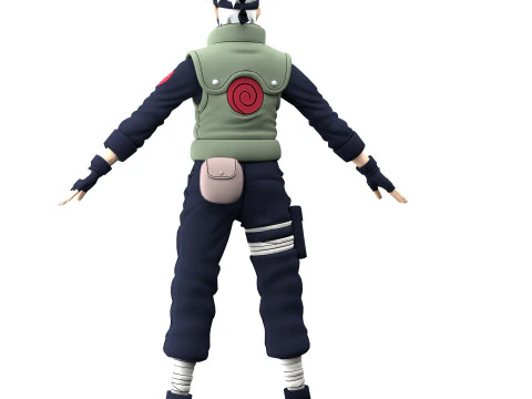 Kakashi Hatake 3D Model
