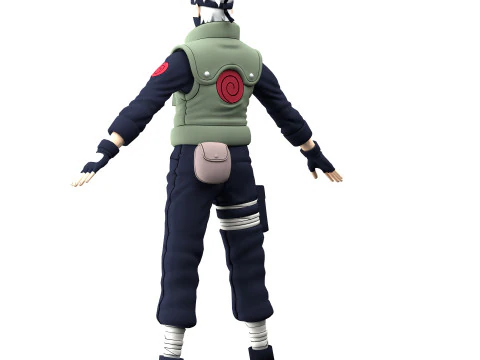 Kakashi Hatake 3D Model