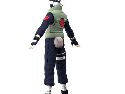 Kakashi Hatake Modelo 3D