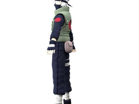 Kakashi Hatake Modelo 3D