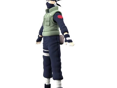 Kakashi Hatake 3D Model