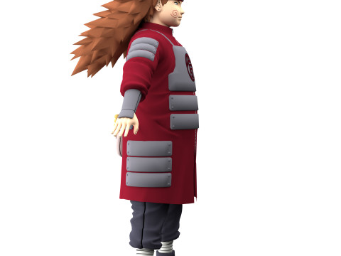 Choji Akimichi Modèle 3D