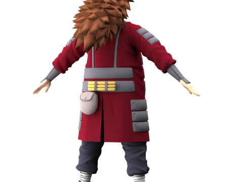 Choji Akimichi 3D Model