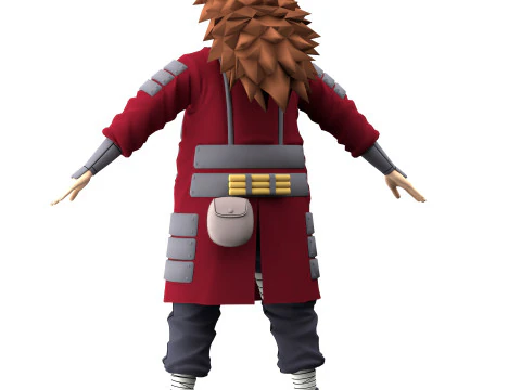 Choji Akimichi 3D Model