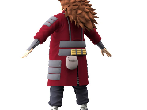 Choji Akimichi 3D Model
