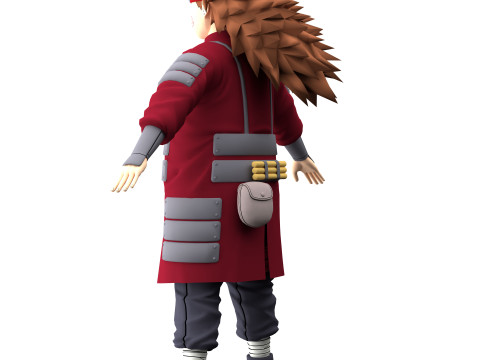 Choji Akimichi Modèle 3D