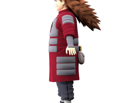 Choji Akimichi 3D Model