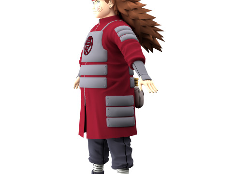Choji Akimichi Modèle 3D