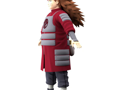 Choji Akimichi 3D Model