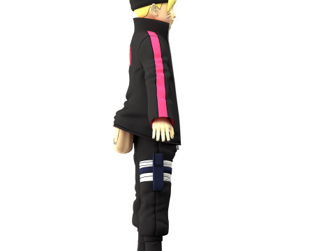 Boruto Uzumaki 3D Model