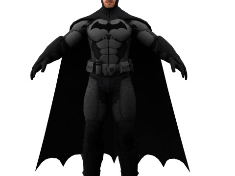Bruce Wayne Batman Arkham 3D-Modell