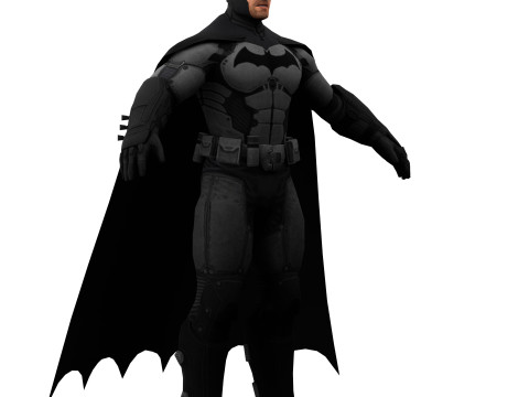 Bruce Wayne Batman Arkham 3D Model