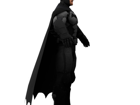 Bruce Wayne Batman Arkham 3D Model