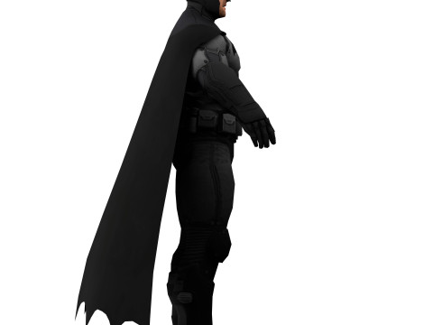 Bruce Wayne Batman Arkham 3D Model