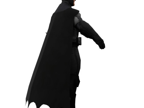 Bruce Wayne Batman Arkham 3D Model