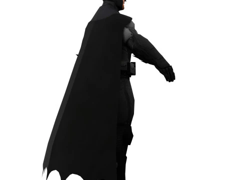 Bruce Wayne Batman Arkham 3D Model