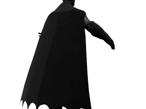 Bruce Wayne Batman Arkham 3D Model