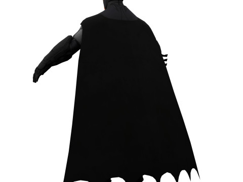 Bruce Wayne Batman Arkham 3D Model
