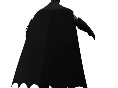 Bruce Wayne Batman Arkham 3D Model