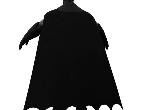 Bruce Wayne Batman Arkham 3D Model