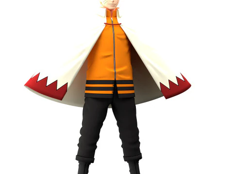 Naruto Uzumaki 3D Model