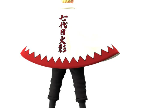 Naruto Uzumaki 3D Model