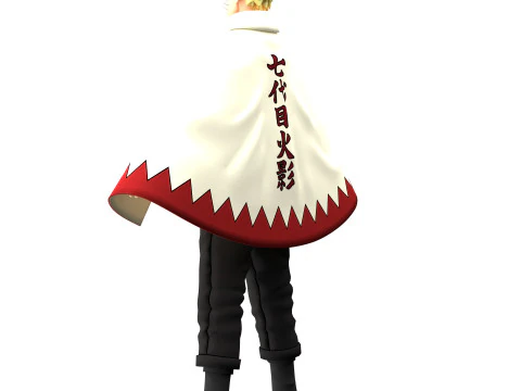 Naruto Uzumaki 3D Model