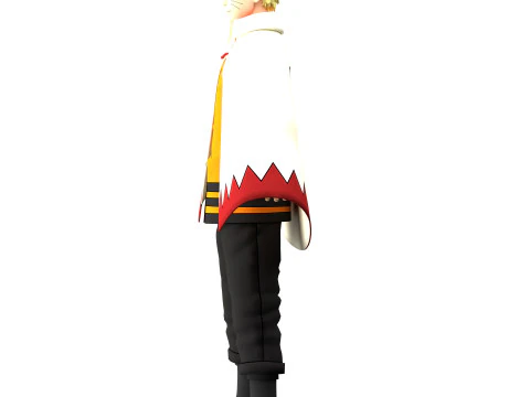 Naruto Uzumaki 3D Model