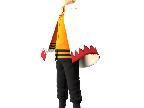Naruto Uzumaki 3D Model