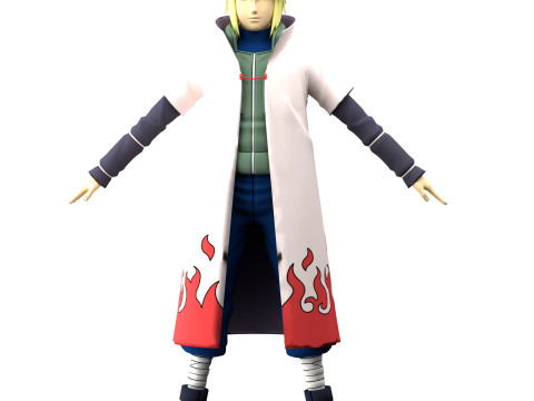 Minato Namikaze Modelo 3D