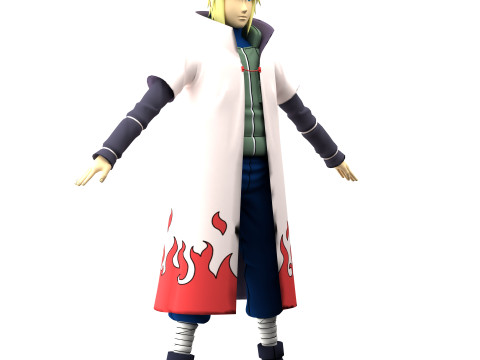 Minato Namikaze Modelo 3D