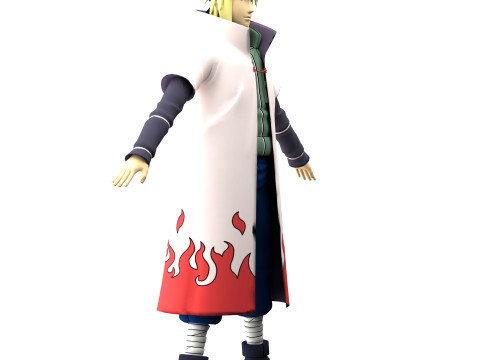 Minato Namikaze Modelo 3D