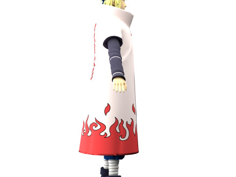 Minato Namikaze Modelo 3D
