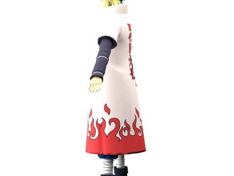 Minato Namikaze Modelo 3D