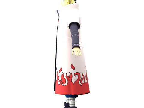 Minato Namikaze Modelo 3D