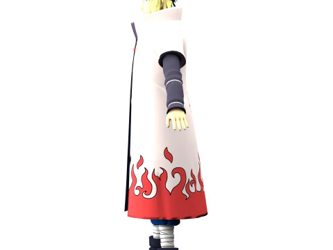 Minato Namikaze 3D Model