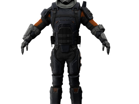 Taskmaster 3D Model