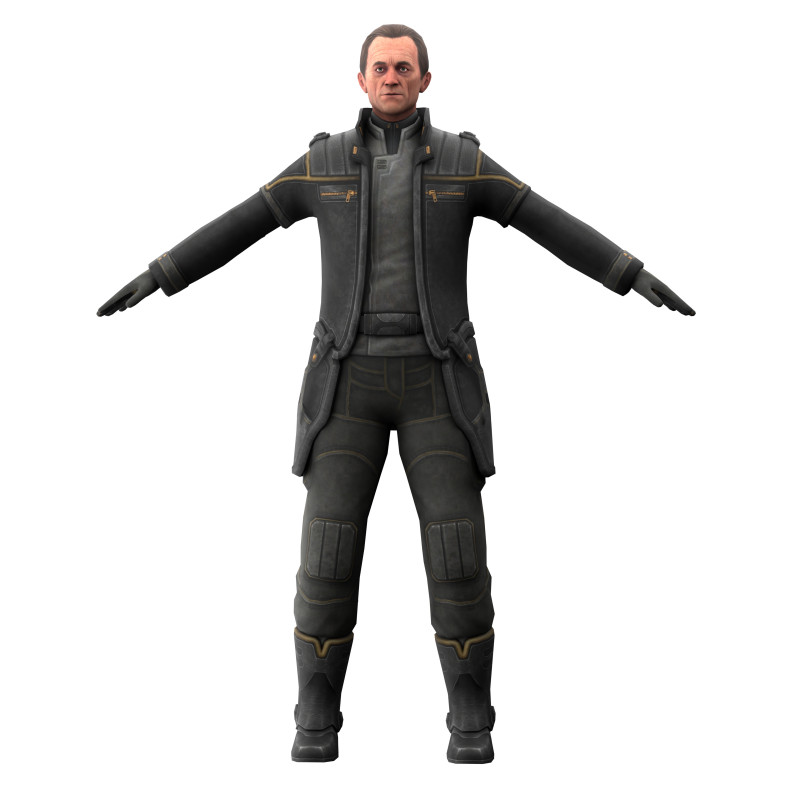 Mr weyland 3D 模型 .c4d .max .obj .3ds .fbx .stl .blend 