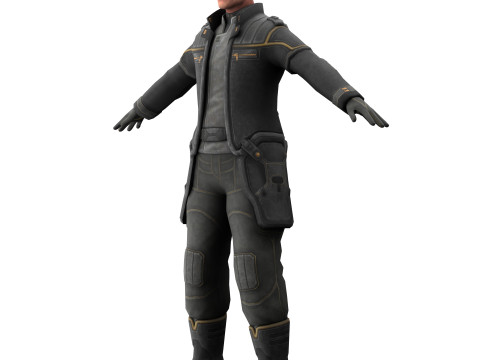 Mr weyland 3D 模型