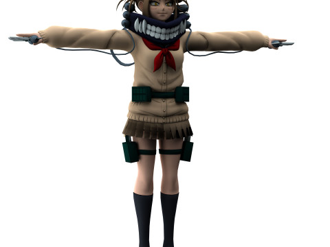 Himiko Toga 3D मॉडल