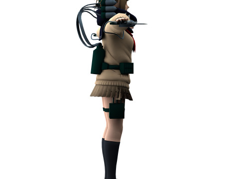 Himiko Toga 3D मॉडल